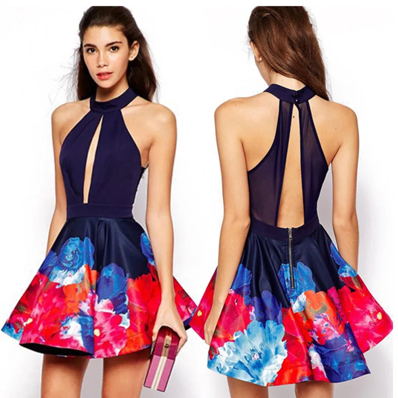 petite backless dress