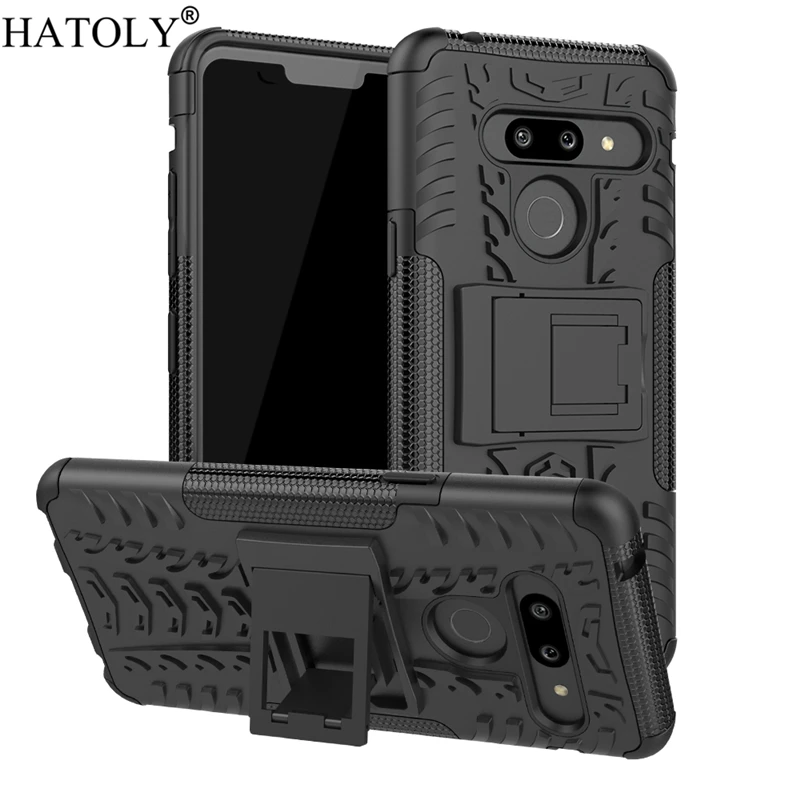

For LG G8 ThinQ Case Shockproof Armor Shell Heavy Duty Hard Rubber Silicon Phone Case for LG G8S ThinQ Cover for LG G8 ThinQ