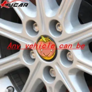 Wheel hub stick custom crown 2012 v63.0 lroyalsaloonvip carbon fiber sticker modified |