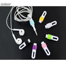 Best Offers 5pcs Multipurpose Cable Protector earphones Wire organizer Protector Protective Case Bobbin Winder Colors Random