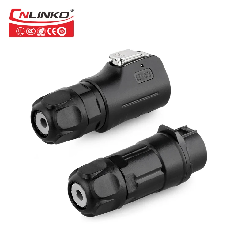 CNLINKO M12 2 3 4 5 6 7 8 pin водонепроницаемый ip65 пайка питания Быстрый замок винтовой