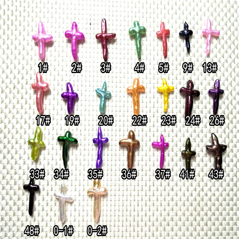 

27 Color Cross Big Rice Pearl In Freshwater Oyster Colorful Wish Pearl Vacuum Package Women For Party Jewellery