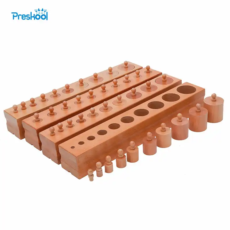 montessori cylinder blocks for toddlers