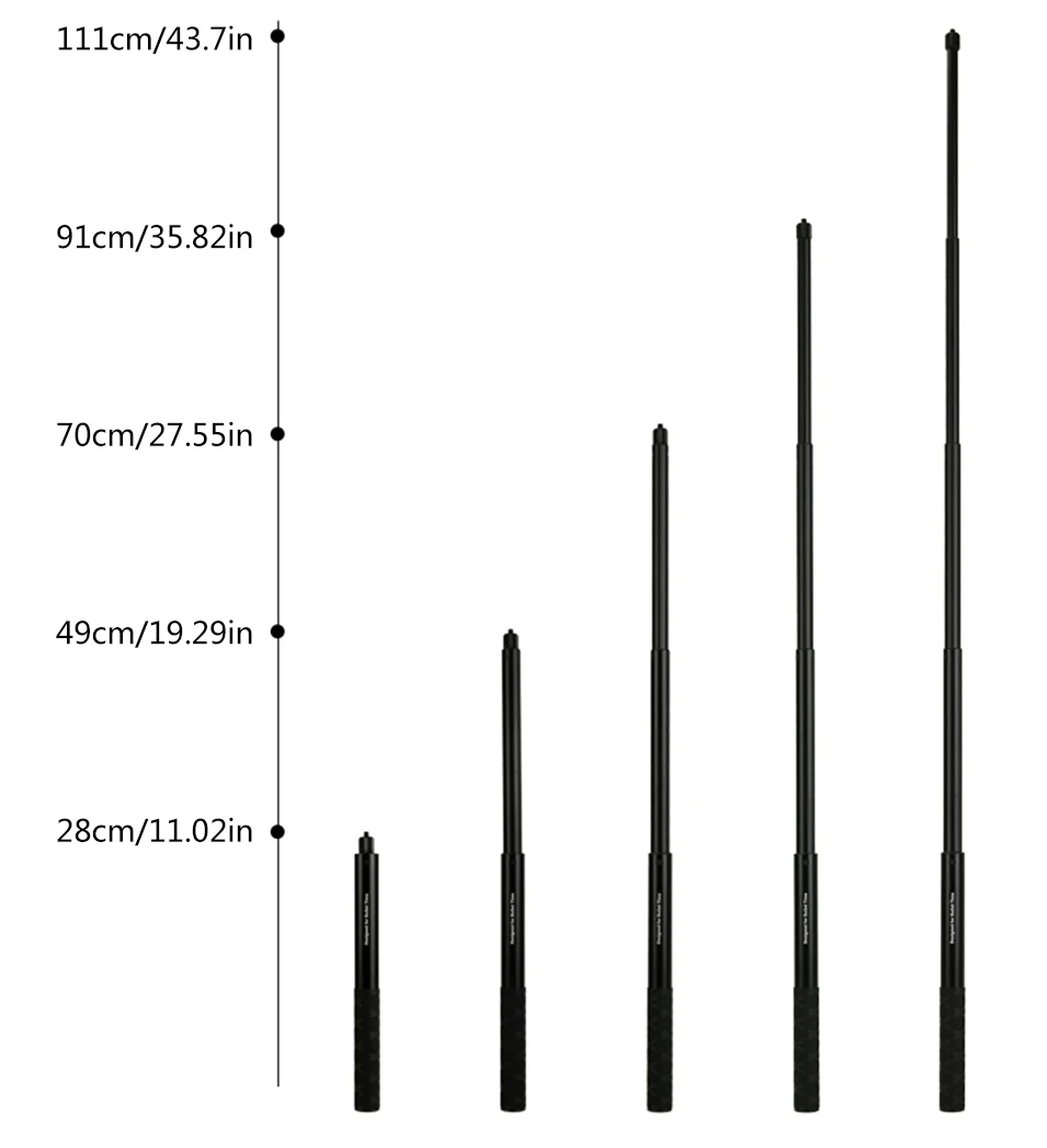 Insta360 телескопическая палка для селфи 360 поворотная ручка кронштейн для DJI osmo action/Insta360 ONE X Bullet Time Beam аксессуары