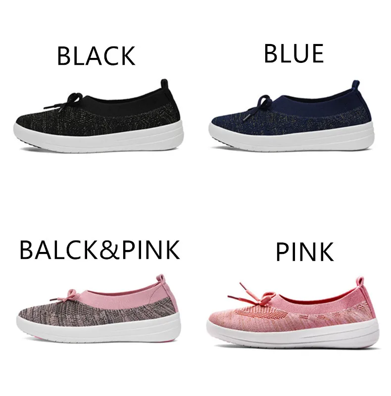 STS Brand 2019 New Spring Women Sneakers Shoes Flat Slip On Platform Sneakers For Women Black Breathable Mesh Sock Sneakers Shoe (4)