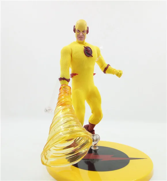 DC Comics Лига Справедливости Америка аниме флэш желтый подвижный фигурку