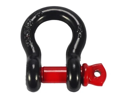 

1/2" 15MM 2T 12T-- 5/8" 20MM 3.25T 19.5T U type shackle for winch towing strap hook rigging for sling ATV UTV tow trailer