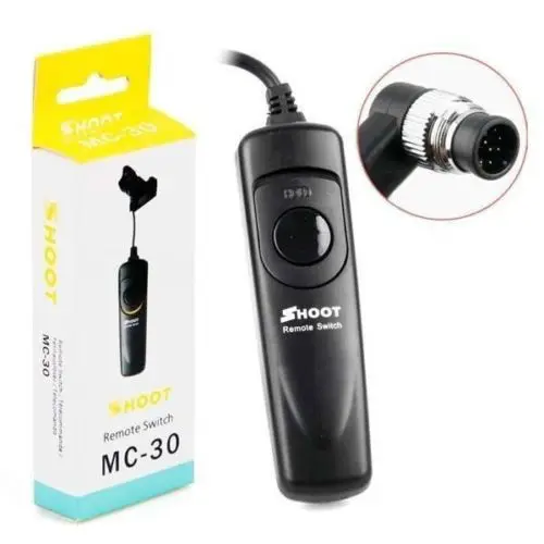 Remote Shutter Release Cord for Nikon D700 D800 D800E D200 D300 D300S