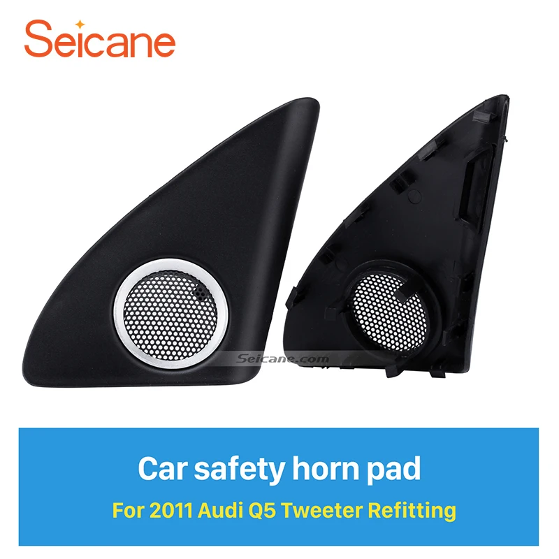 

Seicane Car Tweeter Refitting Speaker Boxes for 2011 Audi Q5 Audio Door Angle Gums Music System Upgrade Install Adaptor 2 PCs