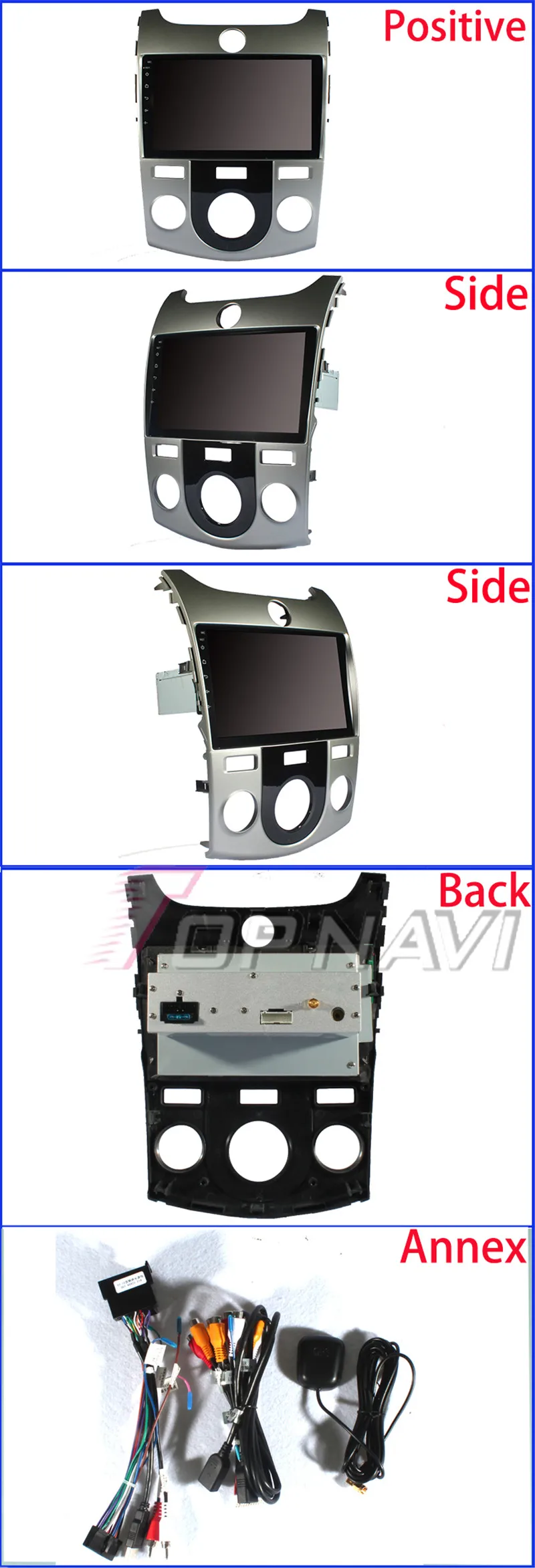 1din car dvd player gps navigation For KIA Cerato 2011