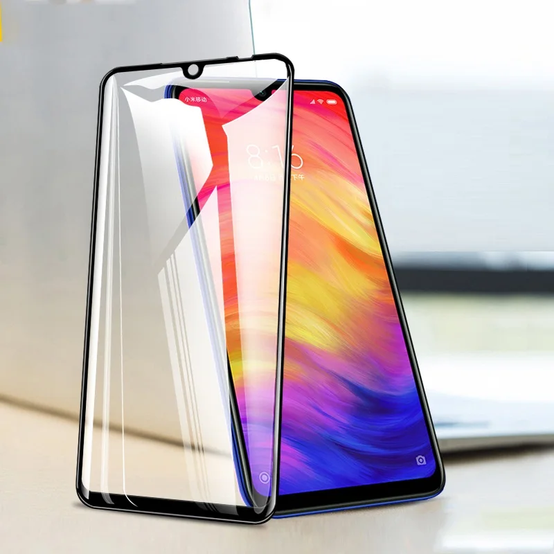 

For Xiaomi Mi A3 9 SE Screen Protector For Xiaomi Redmi Note 6 Pro 5 7 Redmi 7A 6A GO 5 Plus Full Glue Tempered Glass Protective
