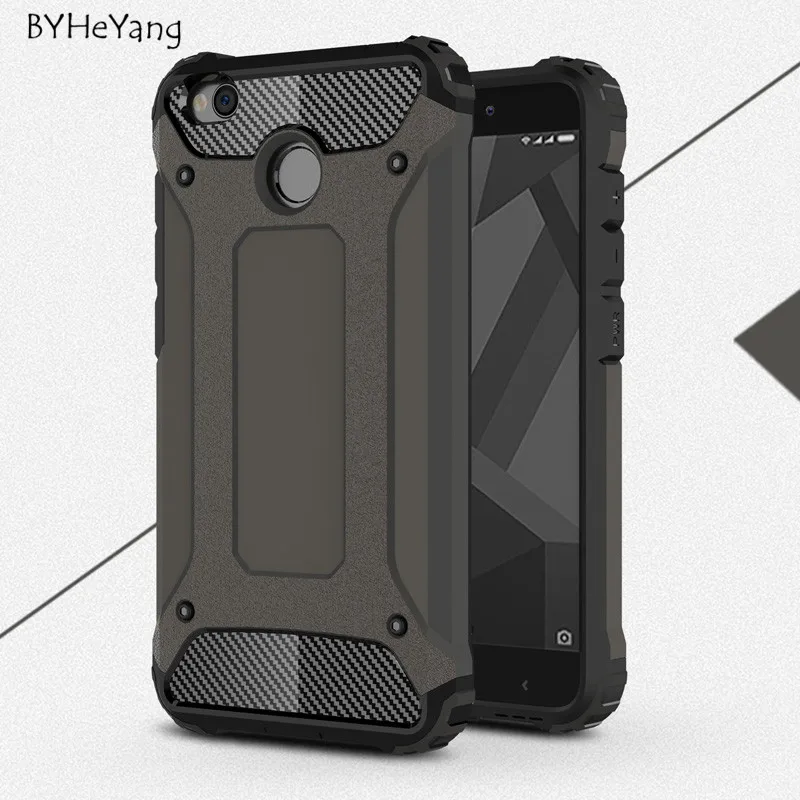 BYHeYang Phone Case for Xiaomi redmi 4x case Hard Rugged