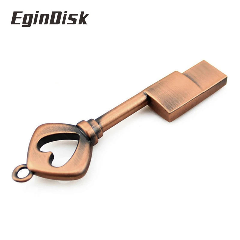 Egindisk USB Flash Drive 8 ГБ 16 32 64 4 подарок флэш накопитель creative usb stick Металлические флешки в