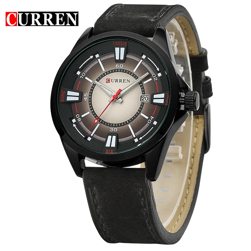 Prix pour Curren Hommes de Montre Hommes Date Horloge Hommes Casual Quartz Montre-Bracelet En Cuir Montres de Sport Militaire Armée Relogio Mâle 8155 Prix pour Curren Hommes de Montre Hommes Date Horloge Hommes Casual Quartz Montre-Bracelet En Cuir Montres de Sport Militaire Armée Relogio Mâle 8155