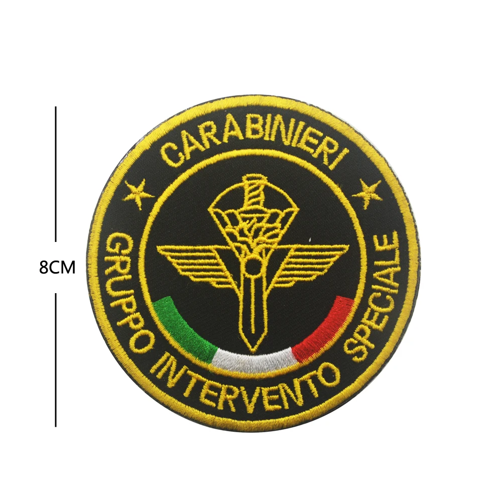 

Italian Carabinieri Special Force Intervention Group GIS G.I.S. Paratrooper Patch Speciale Forze Italy Military Army Patch Badge