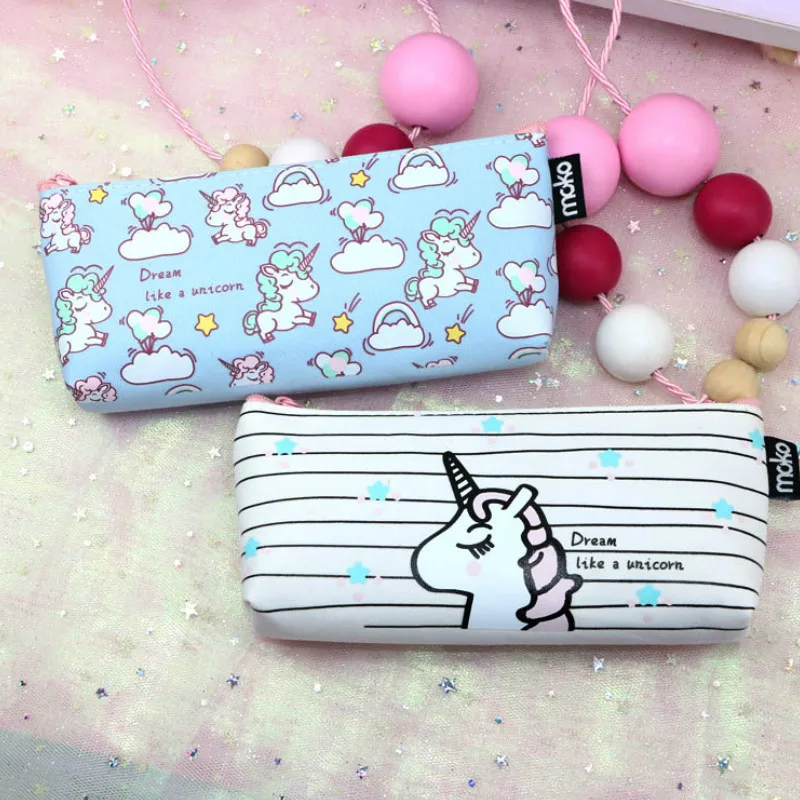 

Cartoon Unicorn Pencil Case Unicorn Gel Cute School Supplies Stationery Gift School Cute Pencil Box Pencilcase Pencil Bag