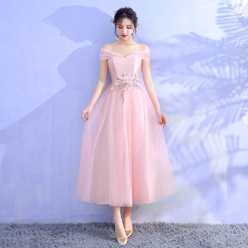 pink dress elegant