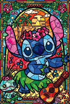 

3D Square/Round Drill,5D DIY Diamond Painting "Cartoon Lilo&Stitch" Diamond Embroidery Cross Stitch Rhinestone Decoration
