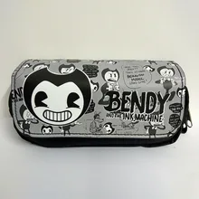 ดินสอ Kawaii น่ารักการ์ตูน Bendy ดินสอผู้ถือปากกากระเป๋าสำหรับนัก(China)