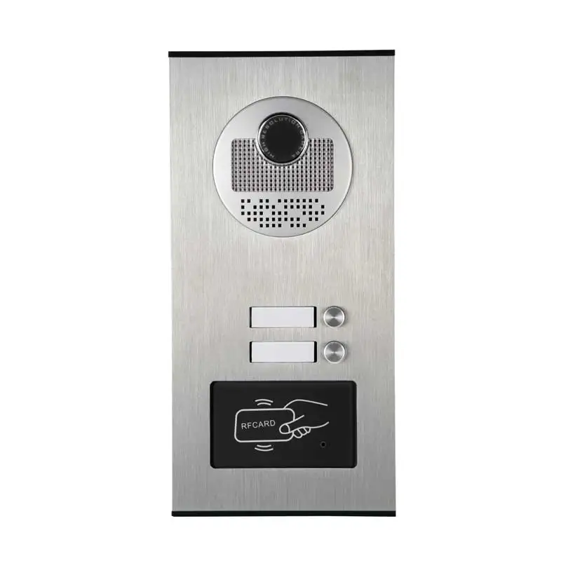 Apartment video door phone rfid intercom doorbell camera 4.3