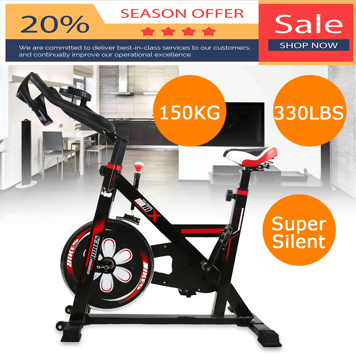 

Fitness Bike Indoor Cycling Exercise Equipment With The Electronic Display Screen The Indoor Cycling Ultra-Quiet Bicycle Trainer
