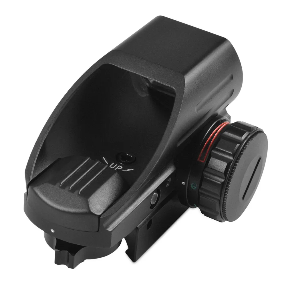 Тактический 1x33 мм голографический лазер зеленый/красный точечный прицел fit 20 мм Пикатинни для охоты