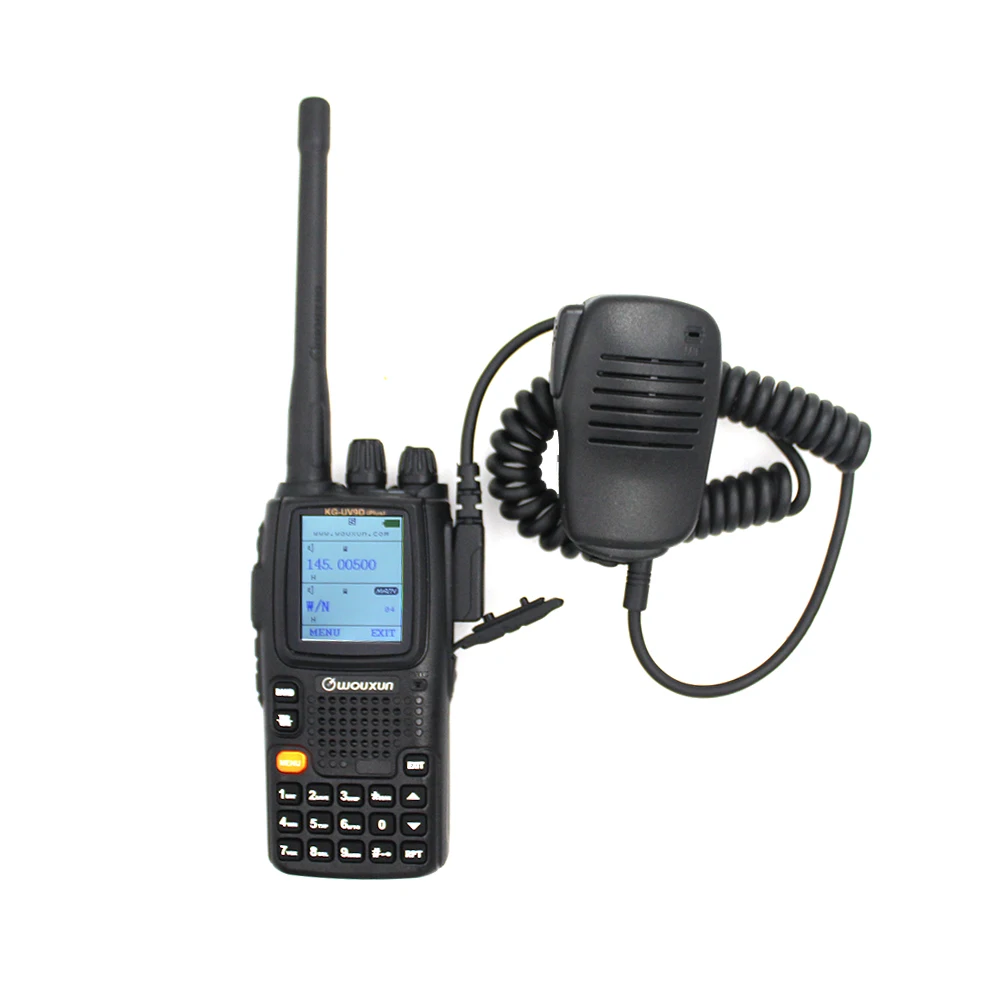 Wouxun KG-UV9D Plus vhf uhf многофункциональное радио DTMF 2 Way Raido 7 полос рация для безопасности