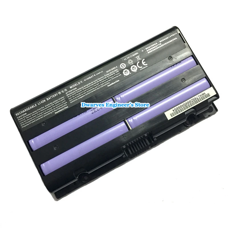 Оригинальный аккумулятор для ноутбука Аккумулятор Clevo процессор Metabox Alpha N170SD N150SD