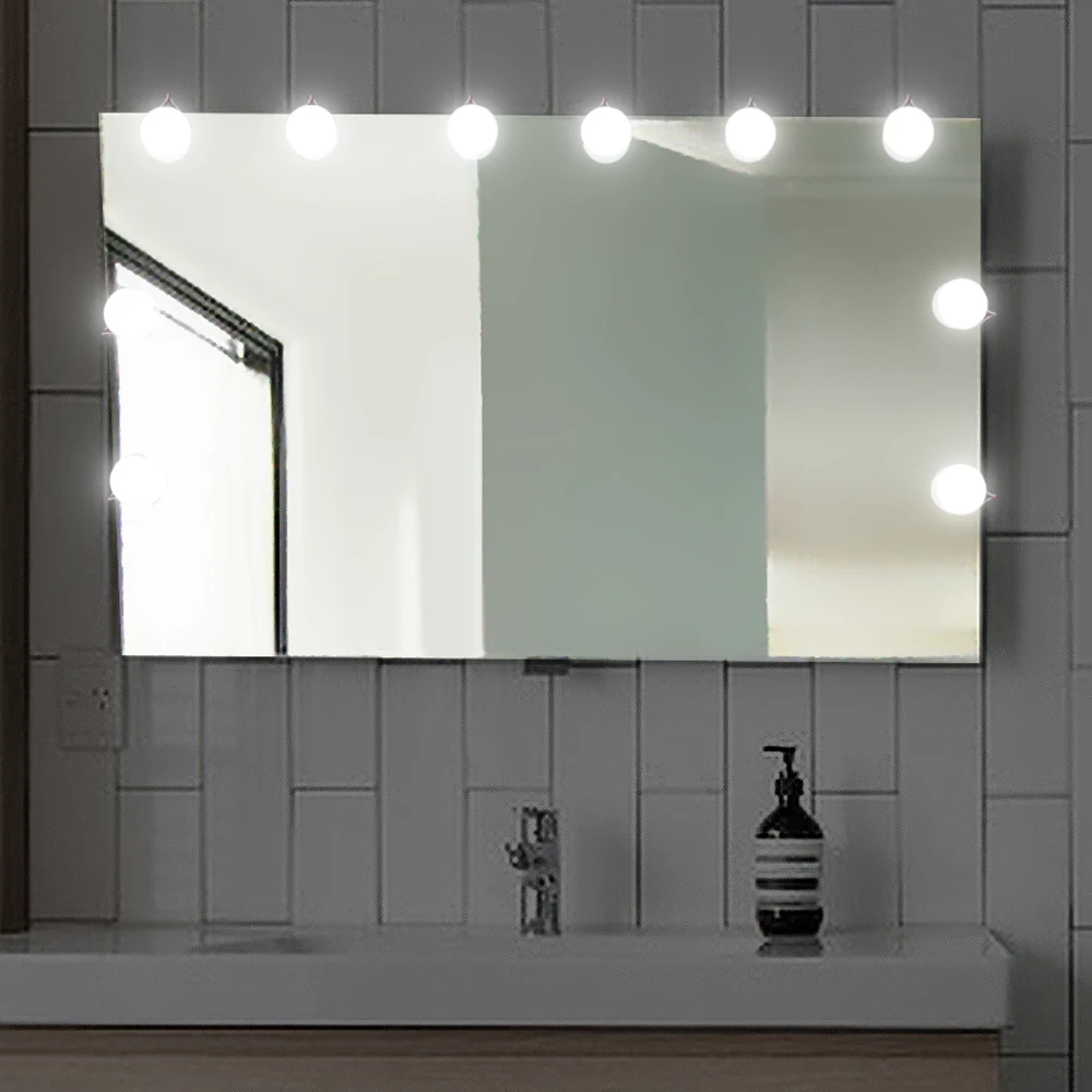Konesky Led Make up Vanity Mirror Light Hollywood DIY Lamp Led String