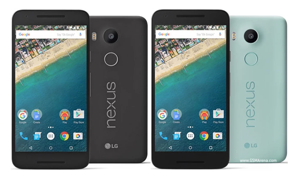 Разблокированный LG Nexus 5X H791 шестиядерный 5,2 дюймов, 2 Гб RAM, 16/32 ГБ ROM LTE 4G 13,0 MP камера 1080P Android 6,0 смартфон