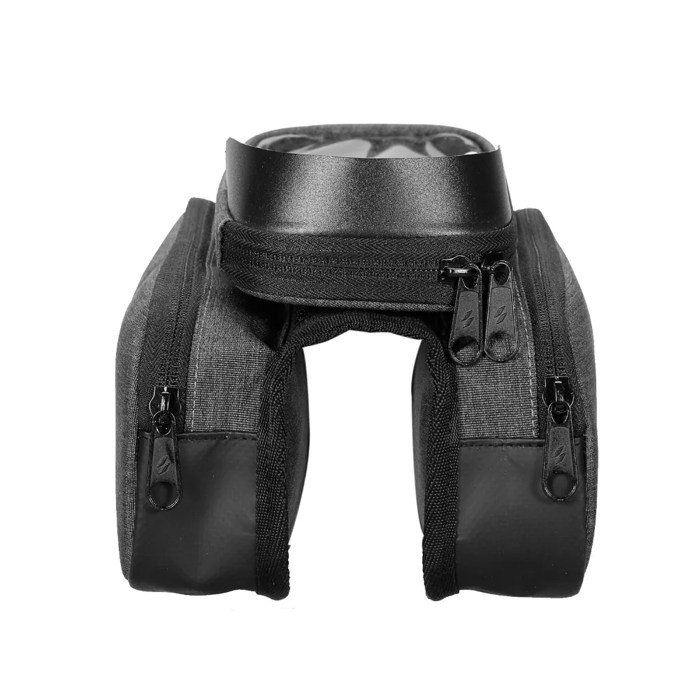 Discount Roswheel Sahoo Series 122007 Touch Screen Bike Cell Mobile Phone Bag Front Frame Top Tube Cycling Pouch Double Bicycle Pannier 3 Discount Roswheel Sahoo Series 122007 Touch Screen Bike Cell Mobile Phone Bag Front Frame Top Tube Cycling Pouch Double Bicycle Pannier 3
