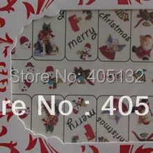 W151-w165 20 листов/lot Смешанные серии W мило милый дизайн Шинни воды Наклейка на перевода Стикеры ногтей стикеры