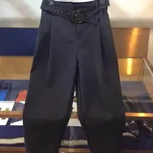 27~ 44! Новинка, Мужская одежда, большие размеры, GD, Молодежные повседневные штаны, шаровары, свободные штаны в британском стиле, штаны для маленьких ног
