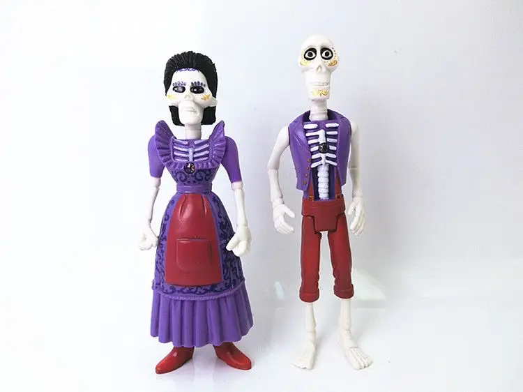 Новинка 5 шт./лот фигурки Coco Pixar Miguel Ernesto de la Cruz Hector Mama Abuelita ПВХ коллекционеров