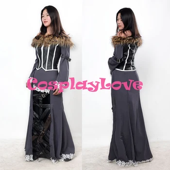 

Japanese Game Final Fantasy X 10 Lulu Cosplay Costume Outfit Custom Made High Quality Halloween Christmas CosplayLove