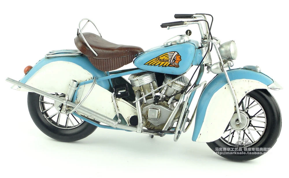 Indian motorcycle model ornaments, Christmas gifts on