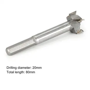 

Alloy Drill Bits 20mm Rotary Tool Hole Saw Woodworking Chamfering Cutter Drilling Holes Accessories Wood Power Rotary Tool