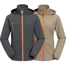 Новые мужские комплекты курток, походные и походные быстросохнущие пальто, мужские УФ ветровки, пальто с защитой от солнца, мужские и женские куртки