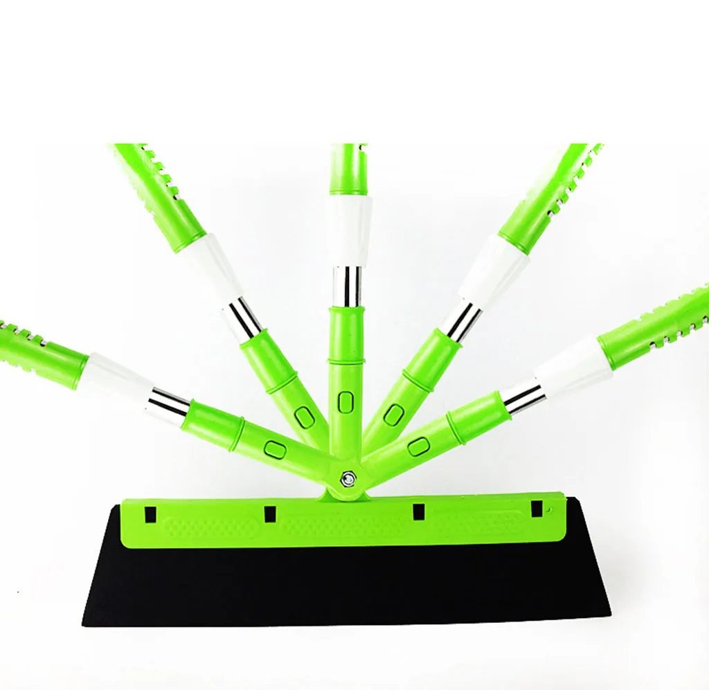 

180 Flexible Rotation Magic Broom Mop Sweeper Dust Hair Bathroom Wiper Broom Rotate Connector Rubber Home Floor Cleaning Tools