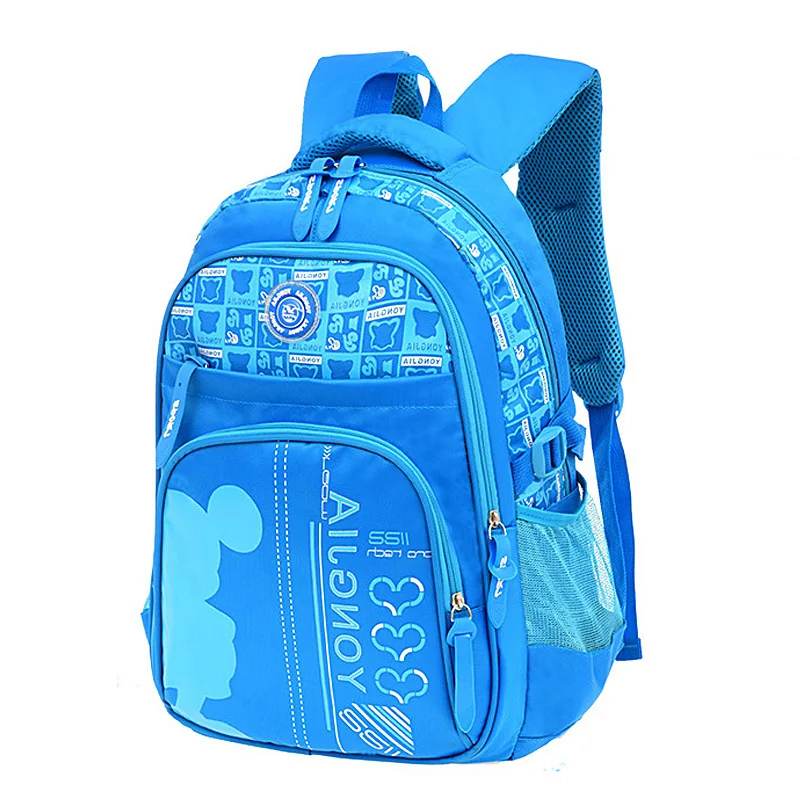 cartoon kids backpacks nylon waterproof schoolbag for boys girls ...