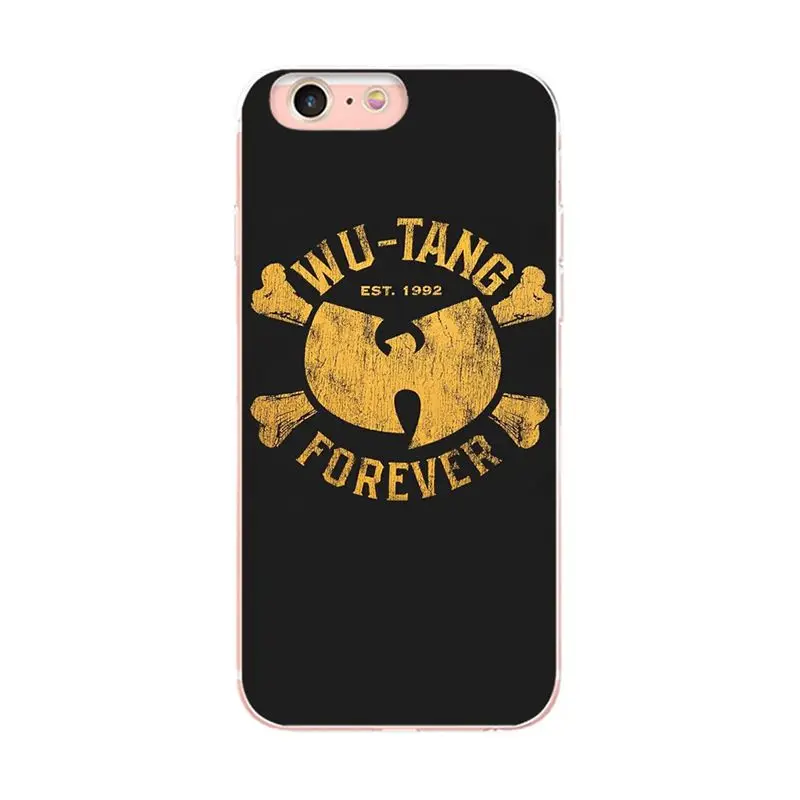 MaiYaCa Wu-Tang WuTang Clan для iphone X XS XR XSMax чехол ТПУ прозрачный для Apple iphone 5 5S SE 6s 7 7plus 8 8plus чехол для телефона - Цвет: 3