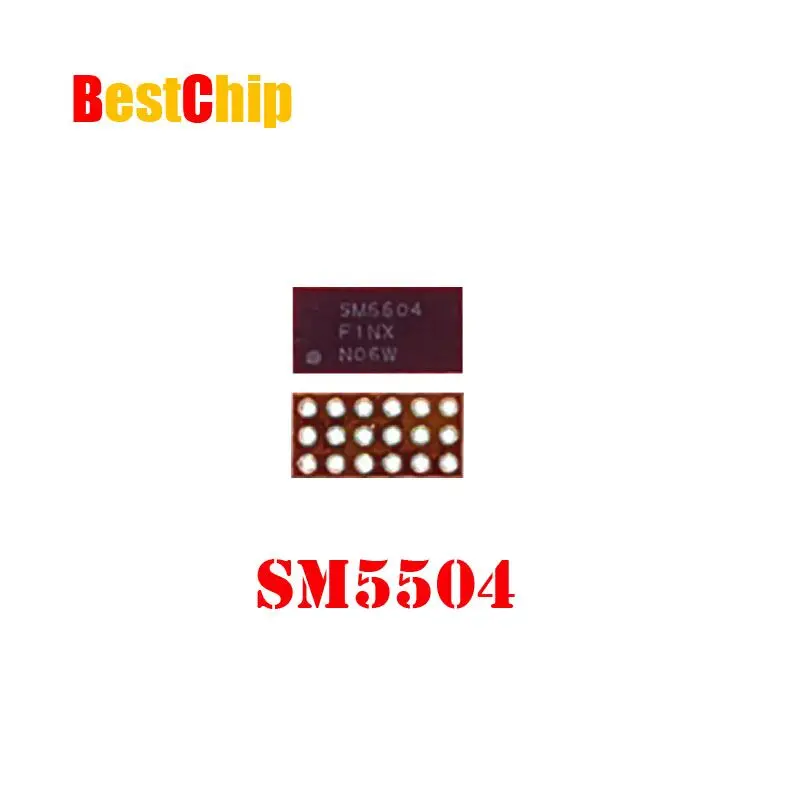 5 шт./лот SM5504 IC зарядное устройство для зарядки 18 контактов Samsung G7200 USB Зарядка IC|pin