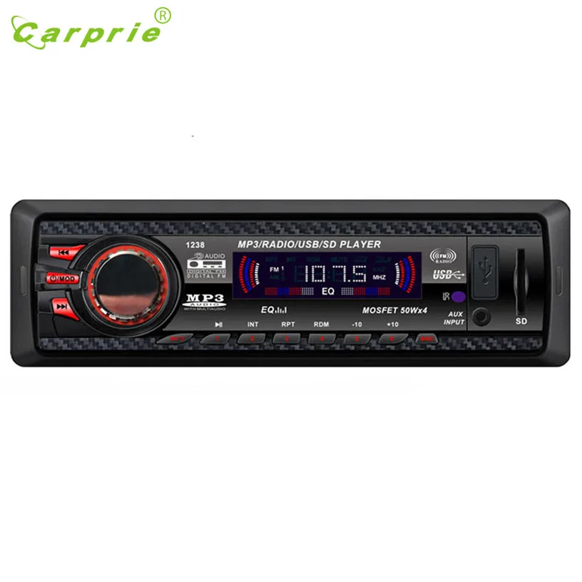 2019 Горячая продажа автомобильный аудио стерео в тире FM с MP3 плеером USB SD вход AUX
