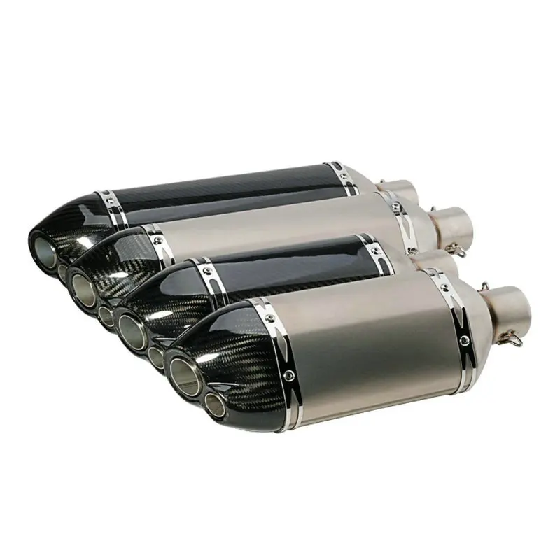 

Motorcycle Exhaust Pipe Carbon Fiber Exhaust Titanium Exhaust Pipe CB600 CBR1000 GY6 Z800 Yoshimura Exhaust Pipe 125CC-1000CC