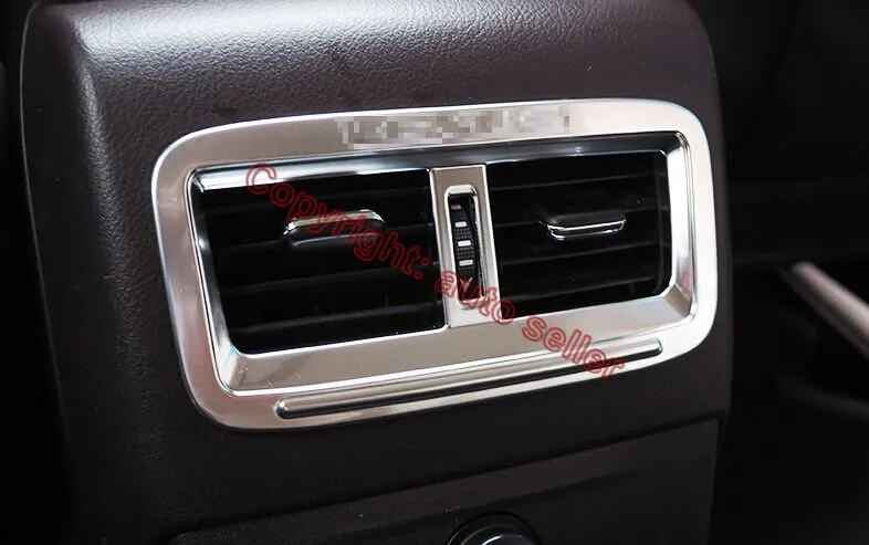 Us 23 0 Aliexpress Com Buy For Lexus Rx Class Rx350 Rx405h 2016 2017 2018 Abs Pearl Chrome Interior Rear Air Condition Vent Outlet Cover Trim From