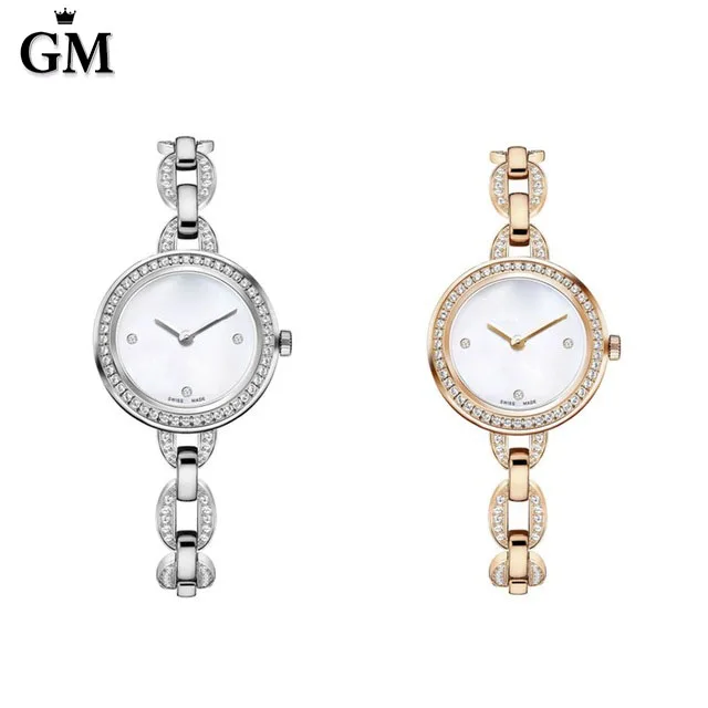 

GM High Quality Original Copy Exquisite Watch set With Diamond 1:1 LOGO Free Shipping Manufacturers Wholesale Gifts Preferred
