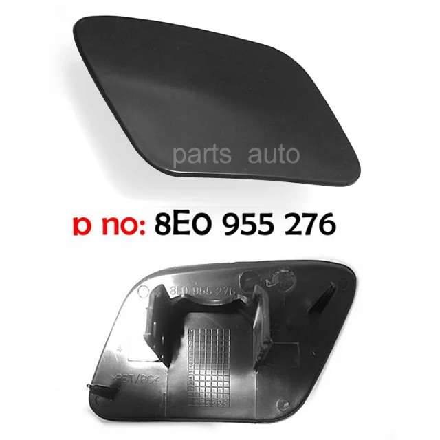 Front Right Unpainted Headlight Washer Cover Bumper Cap 2002 2005 for