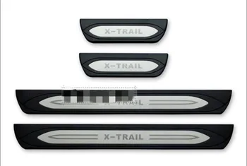 

304 Stainless Steel door sill Scuff Plate Welcome pedal for Nissan X-trail x trail t32 2014 2015 2017 Car styling accessories