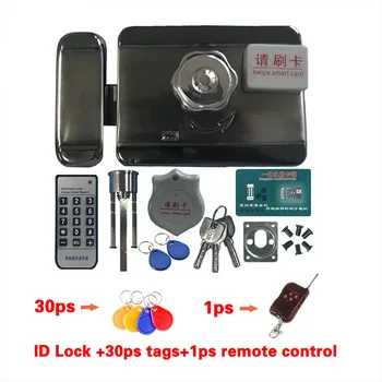 

Intelligent remote control home automation with rfid door control Electric magnetic induction door lock kit