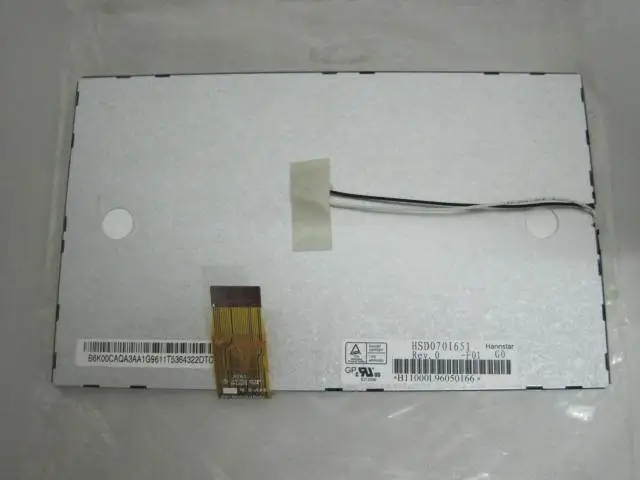 HSD070I651 -E00 -F011 светодиодный Disblay-экран с подсветкой возможностью снятия подсветки